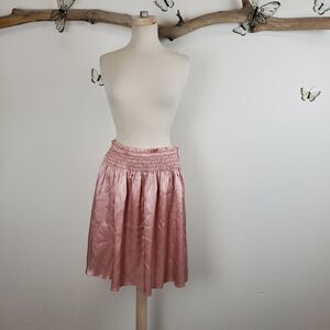 Wyeth
by Todd magill satin finish distressed skirt